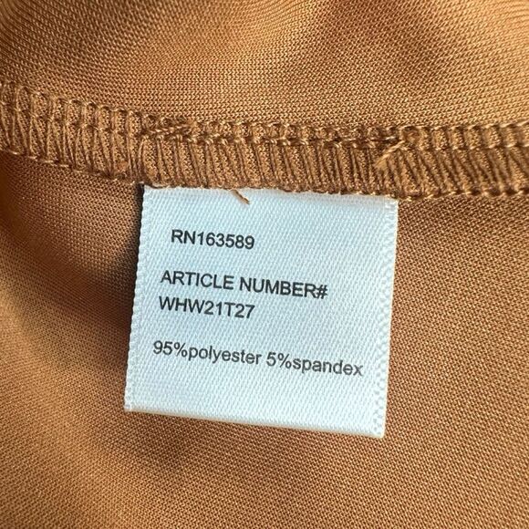 Who What Wear Haley Corset Bodysuit - Style No. WHW21T27 - Size Small - Cocoa - Picture 6 of 8